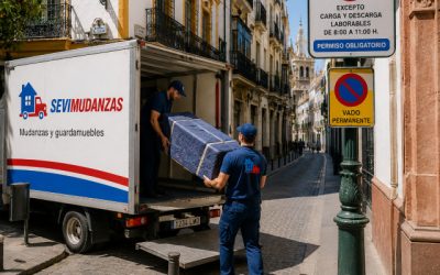 Mudanzas en Sevilla centro: restricciones, permisos y errores comunes