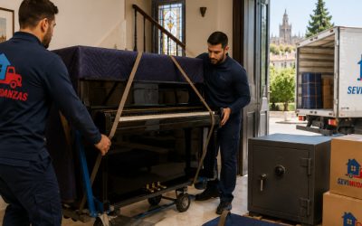 Mudanza de piano, cajas fuertes u objetos delicados en Sevilla